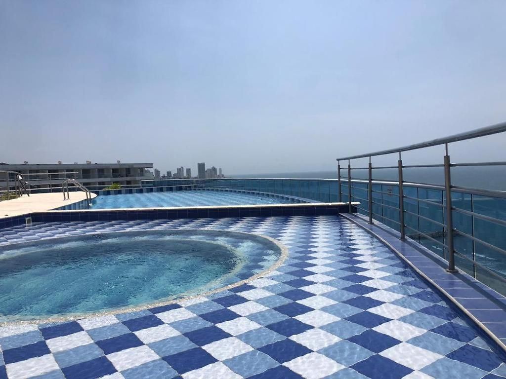 Penthouse Vista Panoramica Frontal Al Mar 450 Mts2 * Cartagena
