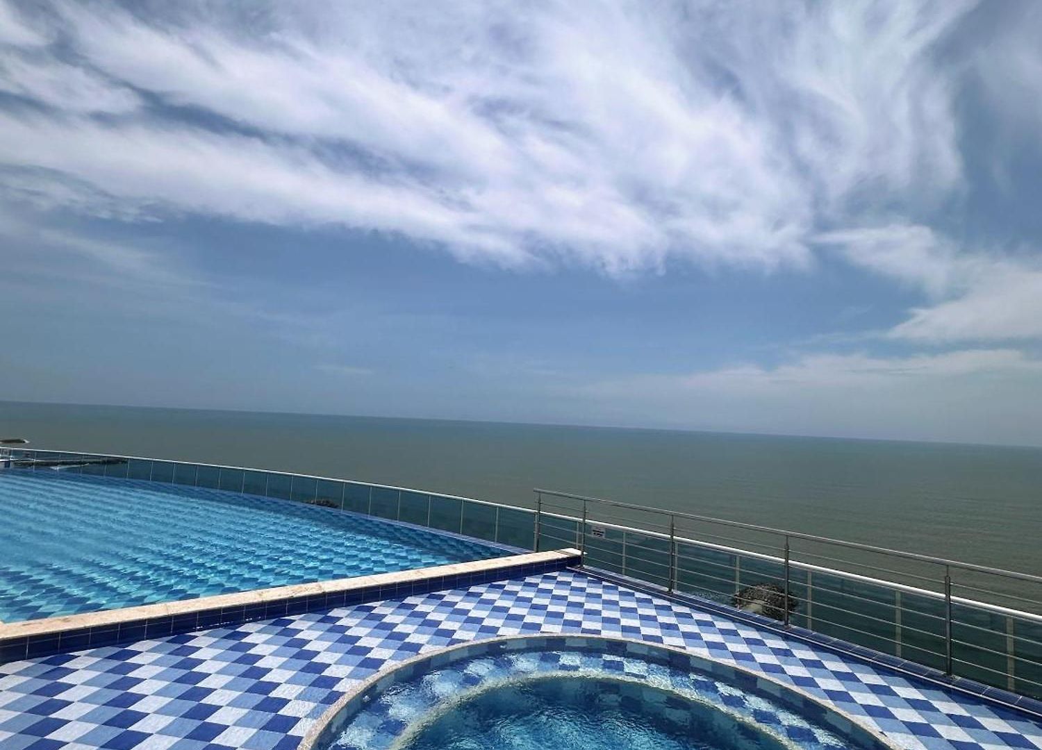 Penthouse Vista Panoramica Frontal Al Mar 450 Mts2 Apartamento *