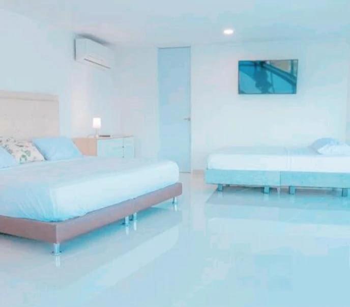 Penthouse Vista Panoramica Frontal Al Mar 450 Mts2 Apartamento Cartagena